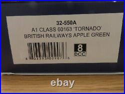 Bachmann 32-550 a1 class 60163 tornado brittish rail apple green dcc tts sound