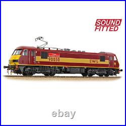 Bachmann 32-619SF OO Gauge Class 90 90030'Crewe Locomotive Works' EWS DCC Sound