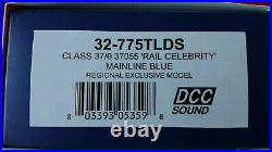 Bachmann 32-775TLDS Class 37/0 37055 RAIL CELEBRITY Mainline DCC/SOUND Fitted