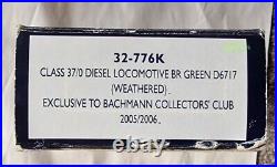 Bachmann 32-776K BR Class 37 Locomotive D6717 OO GAUGE DCC READY LTD EDITION