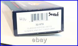 Bachmann 32-978 Class 66/9 Diesel 66725'Sunderland AFC' in First/GBRF DCC Sound