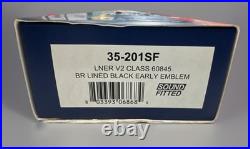 Bachmann 35-201SF DCC Sound Class V2 60845 BR Black Early Emblem Boxed