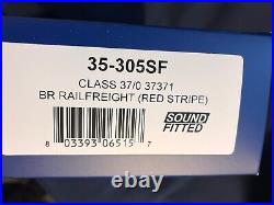 Bachmann 35-305SF Class 37/0 37371 BR Railfreight RedStripe DCC Sound Fitted