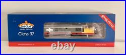 Bachmann 35-305SF'OO' Class 37 371 BR Railfreight Red Stripe (DCC-Sound) MIB
