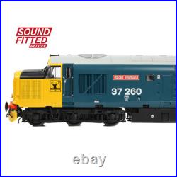 Bachmann 35-309SFX OO Gauge Class 37 37260'Radio Highland' BR L/L DCC SOUND DEL