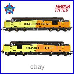 Bachmann 35-310SF OO Gauge Class 37/0 37175 Colas Rail Centre Headcode DCC Sound