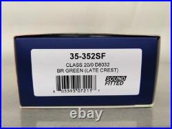 Bachmann 35-352SF Class 20/0 D832 BR Green Late Crest DCC Sound OO Gauge NEW