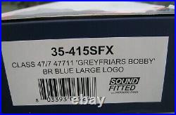 Bachmann 35-415SFX Class 47 Large Logo Blue No. 47711 Greyfriars Bobby Brand New