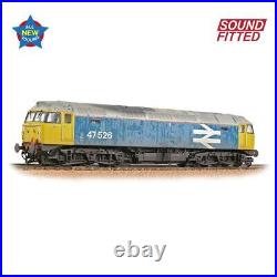 Bachmann 35-421SF Class 47 526 BR Blue Large Logo Weathered (DCC-Sound)