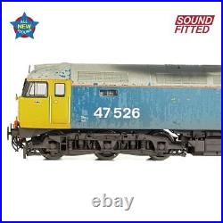 Bachmann 35-421SF Class 47 BR Large Logo Weathered Livery Sound Fitted Version