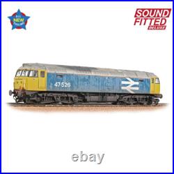 Bachmann 35-421SFX OO Gauge Class 47/4 BR Blue Large Logo (W) DCC Sound and Fans
