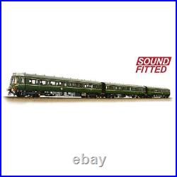 Bachmann 35-500SF Class 117 3 Car DMU BR Green Speed Whiskers (DCC-Sound)