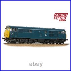 Bachmann 35-804SFX OO Gauge Class 31 31101 BR Blue DCC Sound Fitted Deluxe