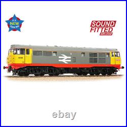 Bachmann 35-821ASFX Deluxe Class 31 149 BR Railfreight Red Stripe (DCC-Sound)