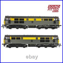 Bachmann 35-822SFX OO Gauge Class 31 31188 BR Engineers Grey & Yellow DCC Sound