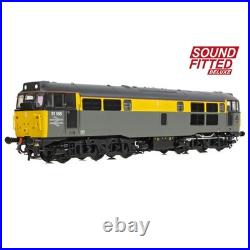 Bachmann 35-822SFX OO Gauge Class 31 31188 BR Engineers Grey & Yellow DCC Sound