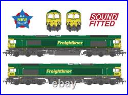 Bachmann 50-002SF Class 66 606 Freightliner Green (DCC-Sound)