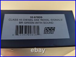 Bachmann Branchline 32-678DS Class 45 Diesel D55'Royal Signals' With DCC Sound