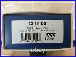 Bachmann Class 37 Railfreight Coal Sector Livery 00 Scale DCC fitted DCC Sound