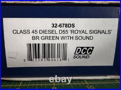 Bachmann Class 45 BR Green (Renumbered) 32-678DS DCC Sound
