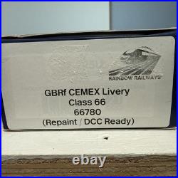 Bachmann Class 66 GBRF 66780 Cemex Rainbow Railways DCC Sound Legomanbiffo Bachmann Class 66 GBRF 66780 Cemex Rainbow Railways DCC Sound Legomanbiffo