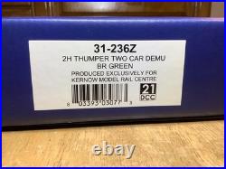 Bachmann Kernow L/Edition 31-236Z BR Green Class 205 Thumper 2 Car DEMU 1108