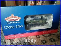 Bachmann OO 31-635 Class 64XX Pannier Tank No 6407 GWR Green 6 DCC ready