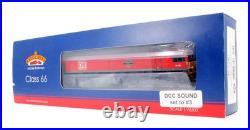 Bachmann OO 32-734C DB Cargo Class 66 100'Armistice 100' Loco DCC Sound