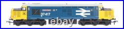 Bachmann OO Gauge Class 37 37417 BR Blue DCC Sound 32-377DS