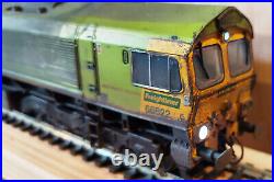 Bachmann OO Gauge Class 66 522 Freightliner SHANKS DCC SOUND