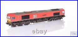 Bachmann OO Gauge Class 66 Geoff Spencer 66066 Renamed and Weathered(DCC Sound)