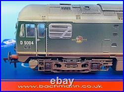 Bachmann Oo 32-443sftmcdam Class 24/1 D5094 Br Green L/crest DCC Sound Boxed