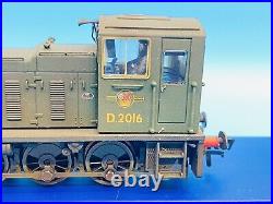 Bachmann'oo' Class 03 Diesel Br #d2016 Weathered'olivias DCC Sound Esu V5