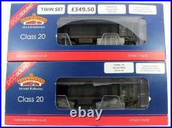 Bachmann'oo' Gauge 32-038ds Br Class 20 #8068 & #8044 Diesel Loco Twin Pack DCC