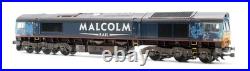 Bachmann'oo' Gauge 32-979 Malcolm Rail Class 66 412 DCC Sound/weathered