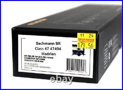 Bachmann'oo' Gauge Br Blue Class 47 404'hadrian' Weathered/dcc Sound