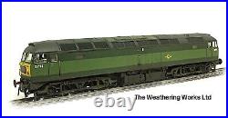 Boxed Bachmann BR 2 tone Green Class 47 D1746 PRO WEATHERED LOOK DCC SOUND