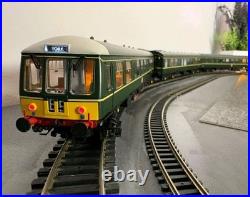 Boxed Bachmann DCC 32-911 Class 108 + Lights 3-Car DMU BR Green Yellow Panel OO