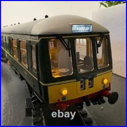 Boxed Bachmann DCC 32-911 Class 108 + Lights 3-Car DMU BR Green Yellow Panel OO