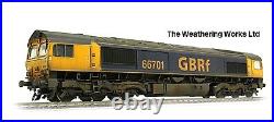 Boxed Bachmann GBRF Class 66 701 PRO WEATHERED LOOK DCC SOUND