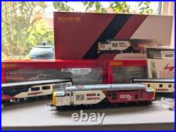 Brand New Accurascale Class 37 37418 Loram DCC Sound + Hornby Coaches