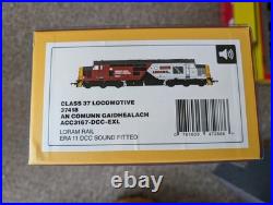 Brand New Accurascale Class 37 37418 Loram DCC Sound + Hornby Coaches