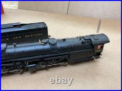 Broadway Ho Scale Steam Locomotive 2-6-6-4 Articulated Class A N&w DCC Sound