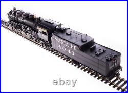 Broadway Limited HO ATSF 4000 Class 2-8-2 #4100 Oil Paragon4 Sound/DC/DCC 4763