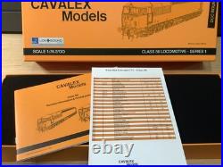 Cavalex Models CM-56002-ORSF BR Class 56 56002 BR Railfreight Grey DCC Sound