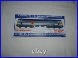 Class 47 / Railfreight Distribution Livery / Limited Edition / DCC + Sound