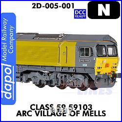 Class 59 Village Of Mells 59103 ARC DCC Ready loco N 1148 Dapol 2D-005-001