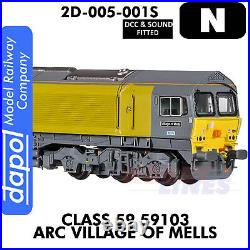 Class 59 Village Of Mells 59103 ARC DCC&Sound N 1148 Dapol 2D-005-001S