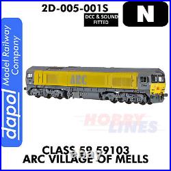 Class 59 Village Of Mells 59103 ARC DCC&Sound N 1148 Dapol 2D-005-001S