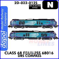 Class 68 Fearless 68016 DRS Compass DCC&Sound N 1148 Dapol 2D-022-012S